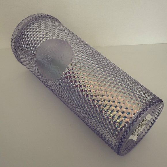 NEW Starbucks Holiday Limited Iridescent Unicorn Jewel Tumbler Venti 24oz Clear - Picture 4 of 13